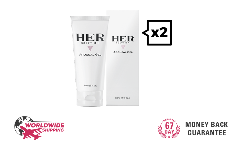 2 Tubes of HerSolution Gel