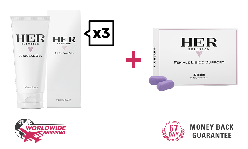 3 Tubes of HerSolution Gel