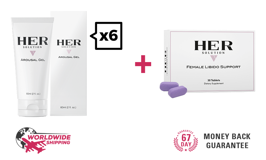 6 Tubes of HerSolution Gel